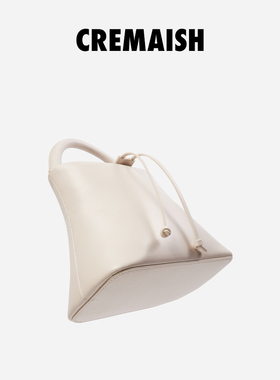 CREMAISH LAVA 都市高级感通勤百搭头层牛皮火山包手提包水桶包女