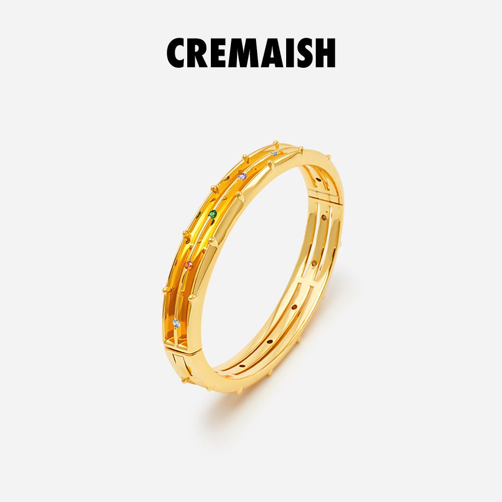 CREMAISH 彩宝手环 高级感小众气质百搭手镯手饰
