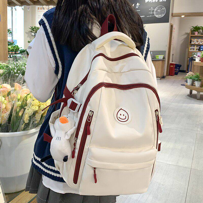 日系书包初中女生高中学生背包小学生大学生大容量2026新款双肩包