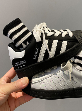 netx alice儿童贝壳头板鞋2025春秋百搭男童轻便软底女童运动鞋