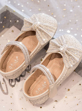 英国netx女童鞋公主鞋新款儿童鞋子小皮鞋宝宝女孩水晶鞋春秋单鞋