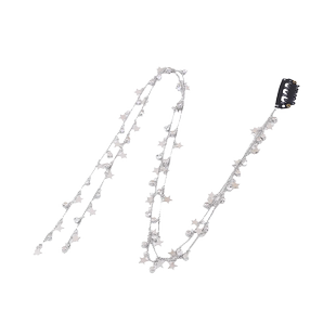 李沁同款流苏发链编发头饰马尾点缀神器发夹女2025新款演唱会发饰