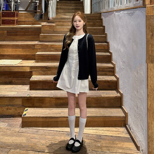 早春韩系穿搭气质毛衣套装连衣裙子女2026新款高级感巨好看两件套