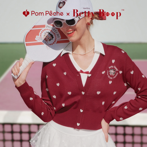 彭派奇美利奴羊毛开衫