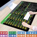 【excel函数+快捷键】超大号blender桌垫UGNX电脑垫WPS鼠标垫定制