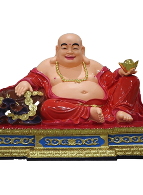 树脂招财弥勒佛神像笑佛