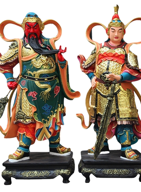 树脂玻璃钢关公韦陀佛像厂家直销