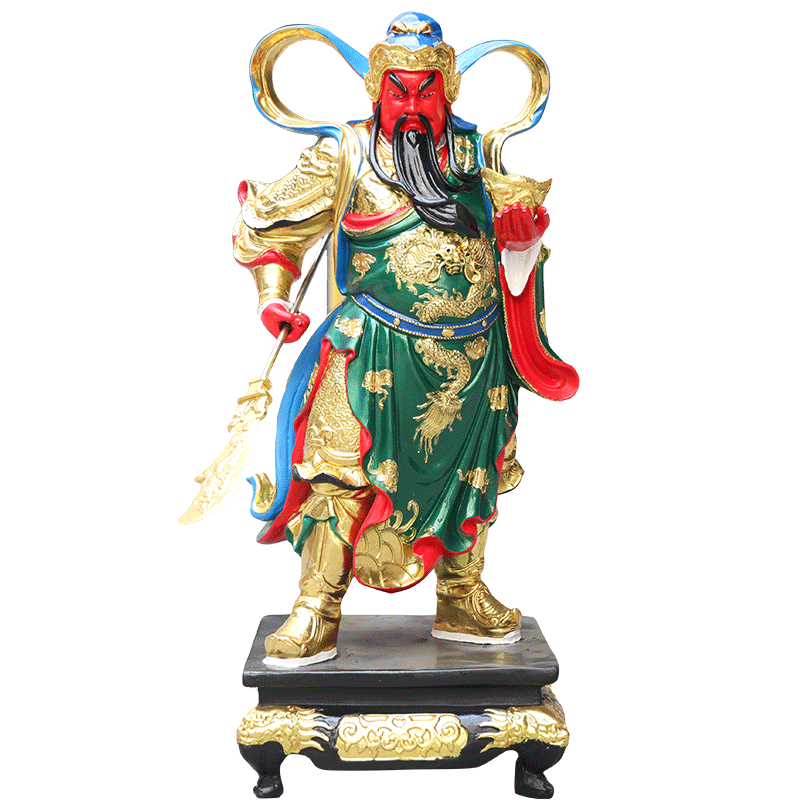 树脂关公佛像寺庙大型神像