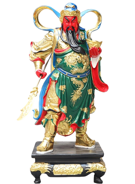 树脂关公佛像寺庙大型神像