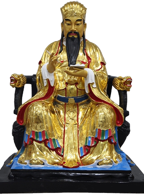 树脂玻璃钢文昌佛像供奉招财神像