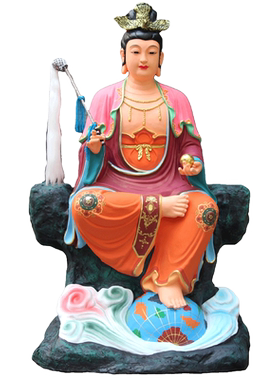 树脂玻璃钢招财地母娘娘