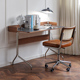Hacosn中古实木书桌家用小户型简约学习电脑桌子书房办公桌办公桌