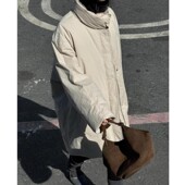 立领冬季 2025新款 中长款 小个子设计感宽松厚外套95白鹅绒羽绒服女