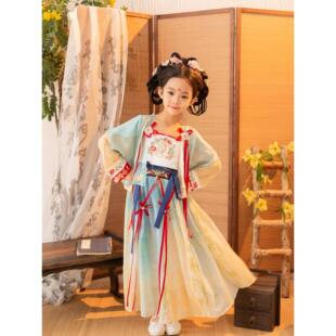 儿童永夜星河同款汉服周边女童凌妙妙cos衣服虞书欣公主齐胸襦裙