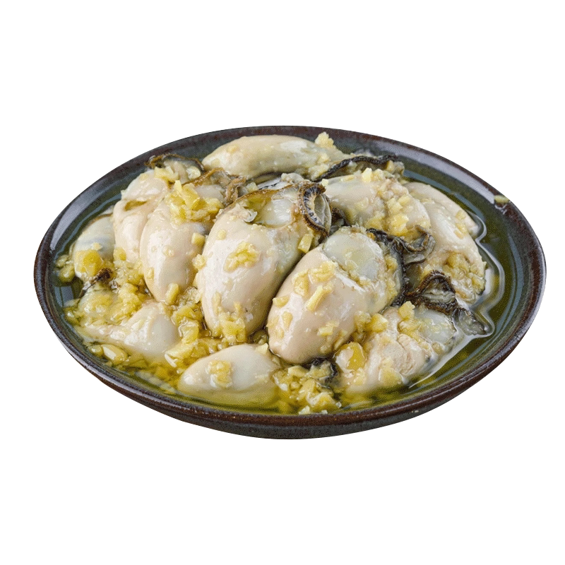 蒜蓉生蚝麻辣小海鲜即食罐头