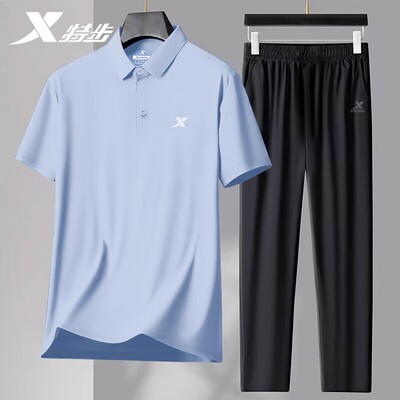 XTEP/特步短袖长裤运动套装男