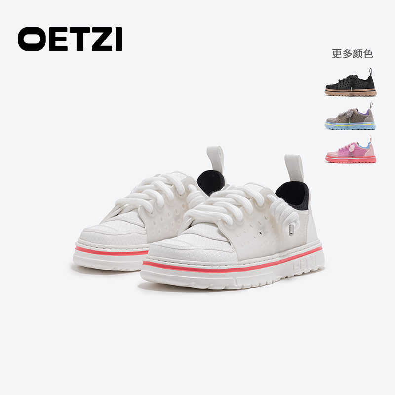 OETZI帆布鞋透气情侣款厚底超轻
