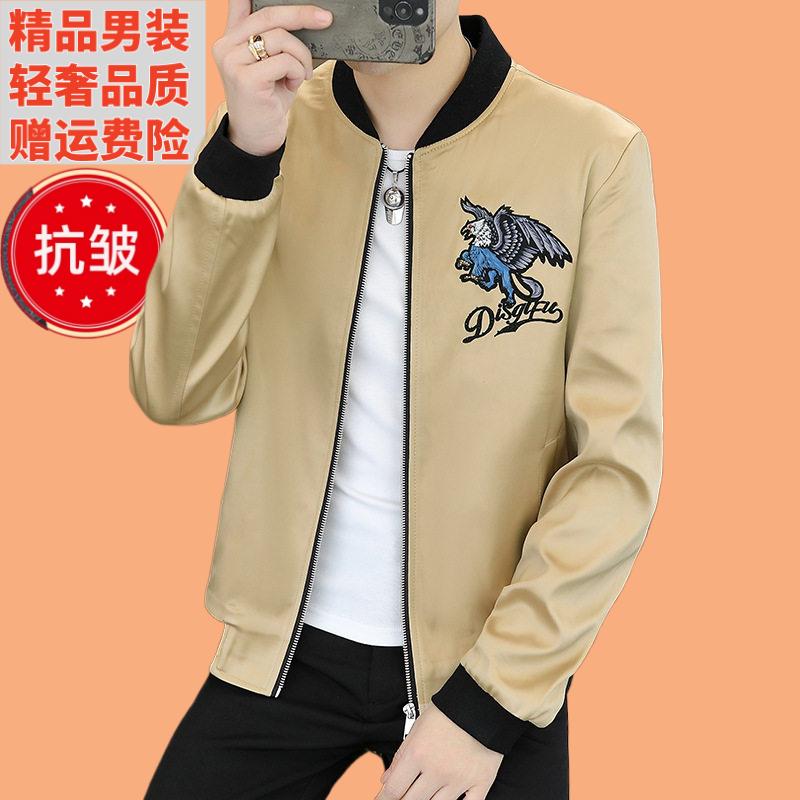 新款男士防风外套秋季潮流休闲春