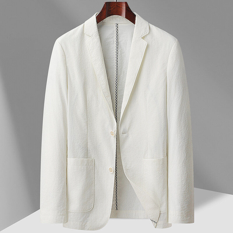 超轻薄夏季西服皮肤休闲正装礼服