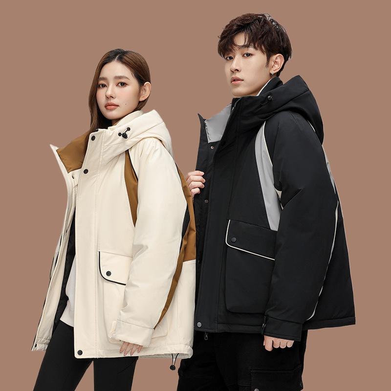 2025羽绒服简约新款冬季城市休闲