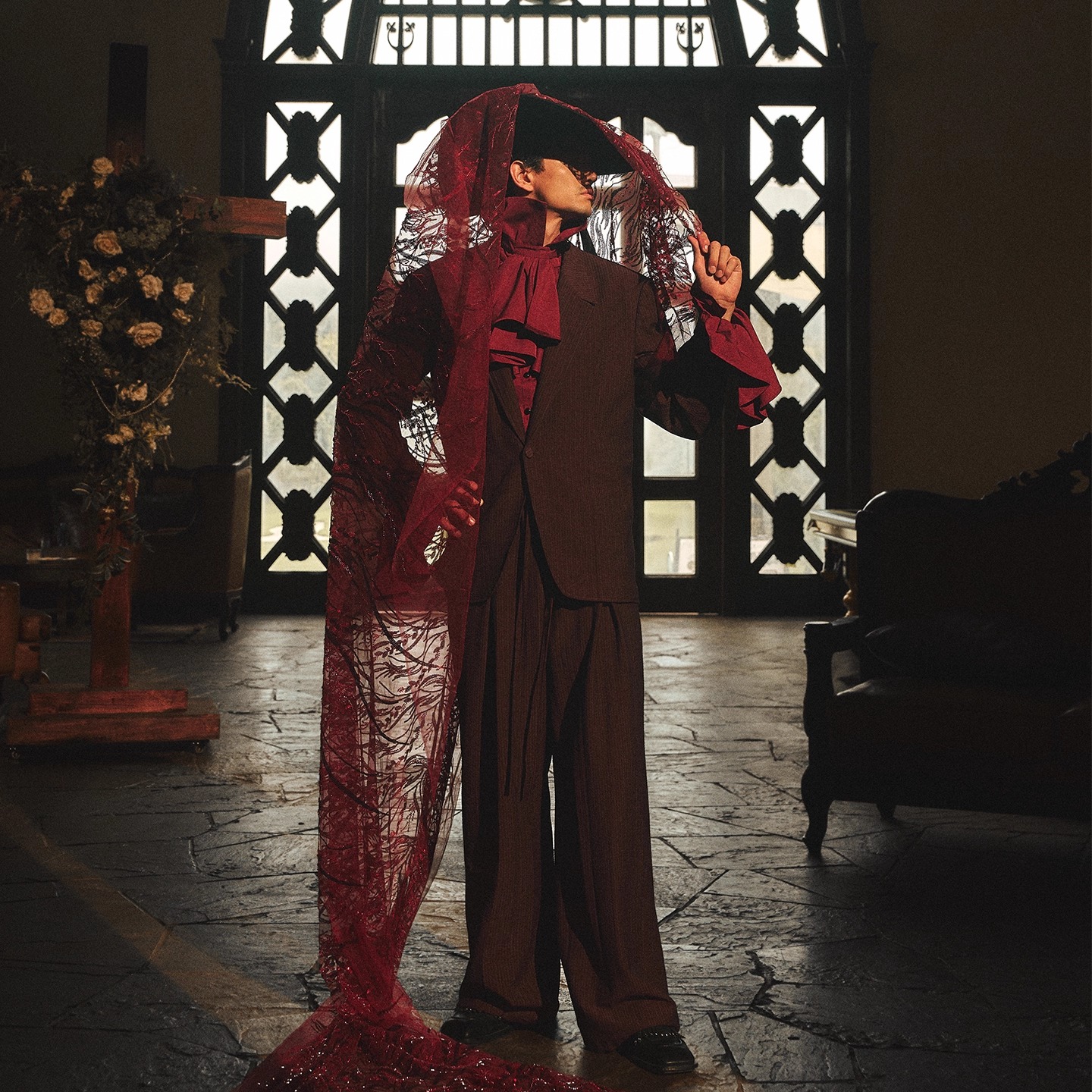 GLB|贵气松弛感穿搭泡泡纱套装