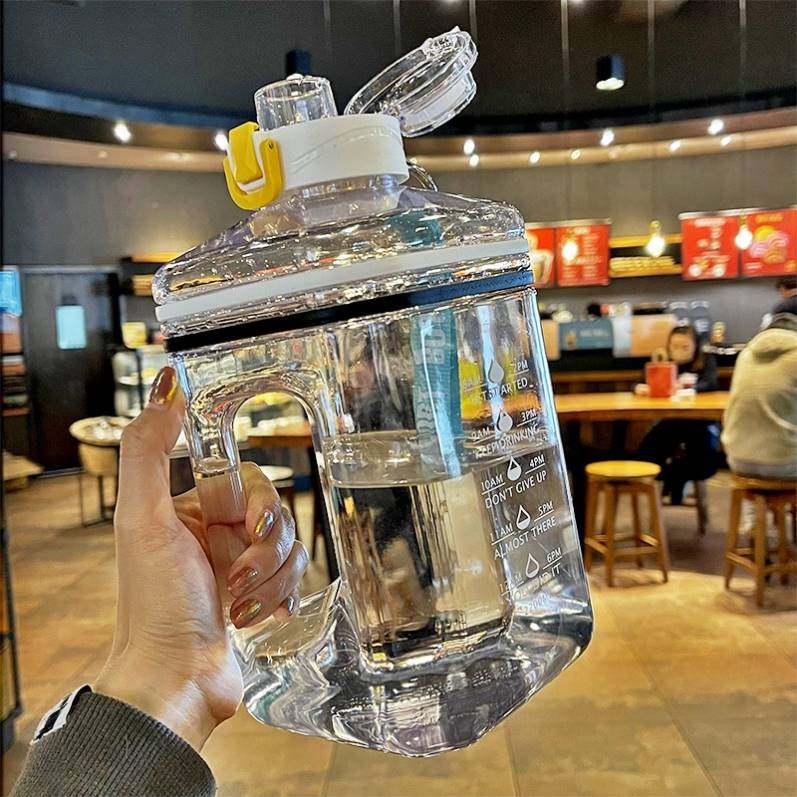 两千毫升大水杯大容量减肥高颜值运动水壶健身2000ml水桶夏天便携