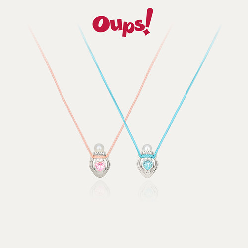 oups祈愿之瓶镶钻项链新品