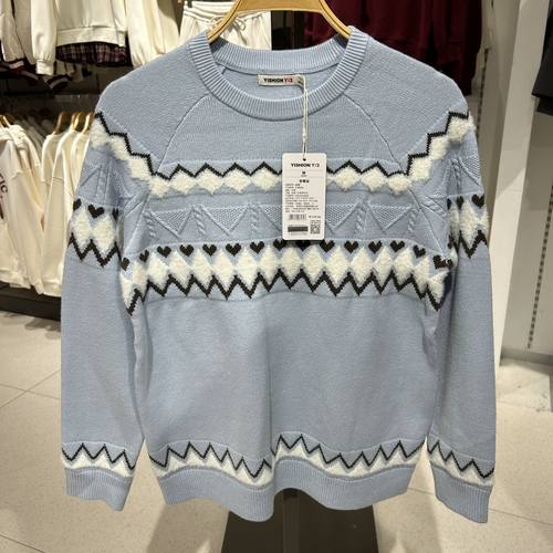 以纯正品女装套头毛衫R254243056