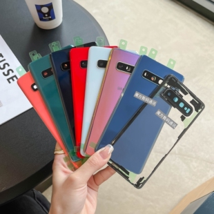 适用于三星s10e原装拆机玻璃后盖S10+背壳S10电池盖后壳s105g后屏
