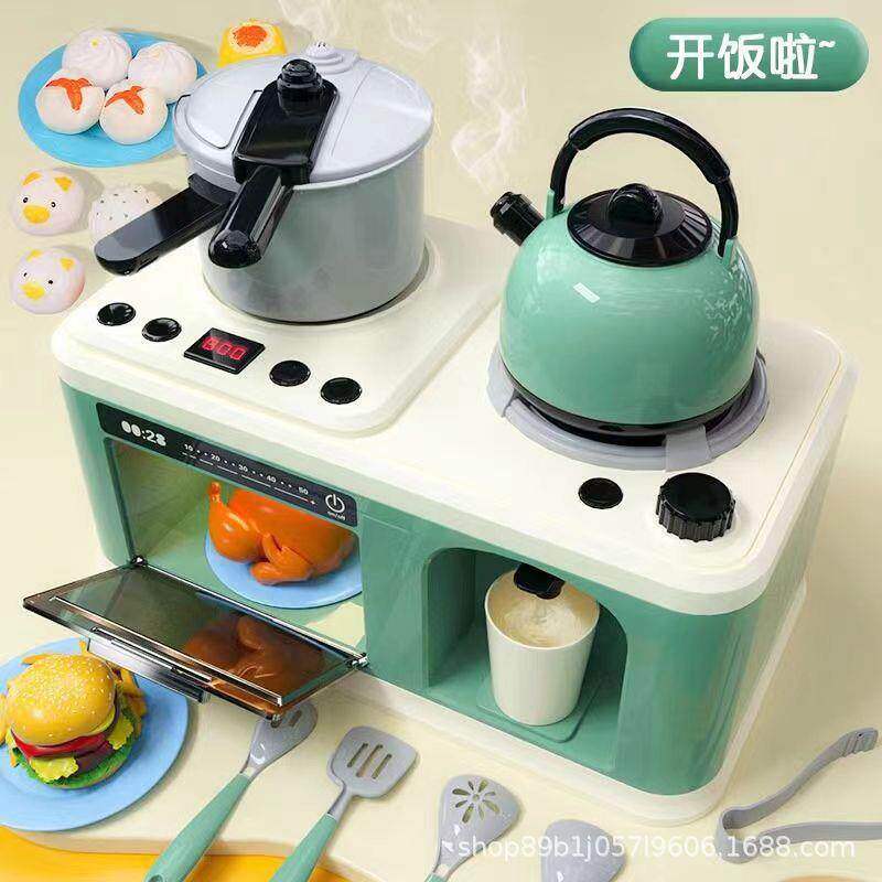 厨房做饭玩具全套仿真灶台益智3一6岁宝宝过家家煮饭礼物男女孩