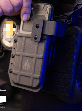 雁行战术手机快拔套k鞘板molle兼容肥熊战术手机壳快拔手机包腰挂