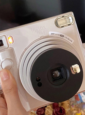 【SQ1透明水晶壳】拍立得保护壳instax硬壳SQUARE外壳相机壳子