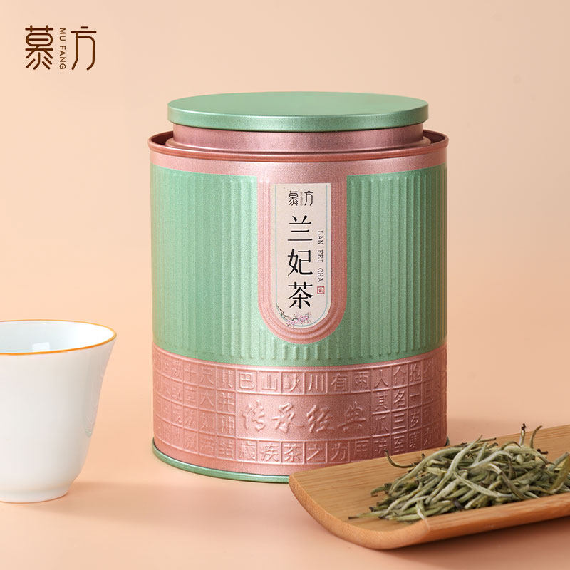 2024明前品质浓香型兰妃茶正宗四川雅安蒙山顶茶叶甘露全芽礼罐装