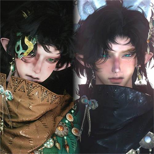 发2 坏脸小猫 正太少年感 燕云十六声捏脸男 端游手游通用