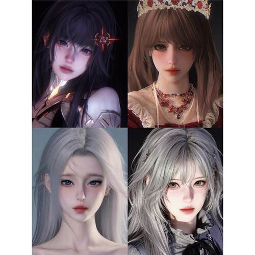 发4 图零计划I号机 doll感QUEEN Fate 甄宓 26do 恋与深空捏脸