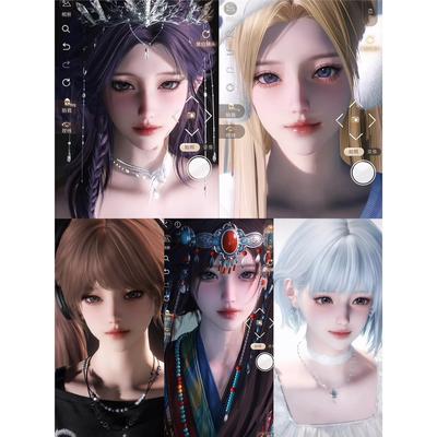 发7 血宴 Yukio 疏风 小乖 狐离 恋与深空捏脸