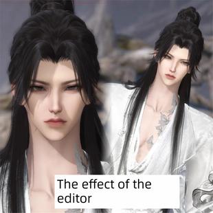 小眠捏脸 江让 逆水寒OL端游捏脸男全职业通用 送女款大体蛊灵4款