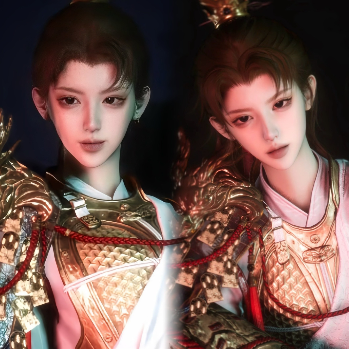 萧策安 以少年意 小花生捏脸日记 燕云十六声捏脸女 端游手游通用