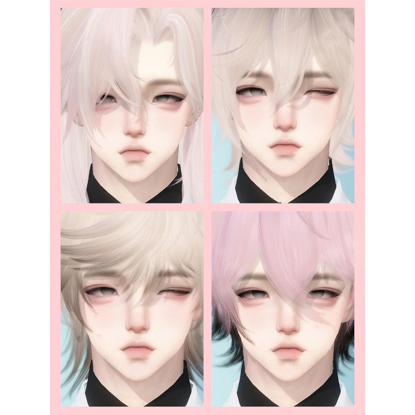 白日梦 小毅不知道 逆水寒手游捏脸男通用