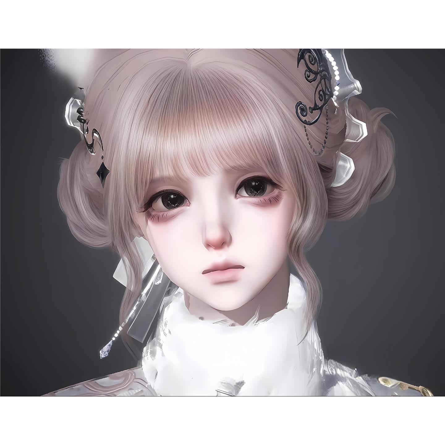 陶瓷娃娃 0i 逆水寒手游捏脸女通用