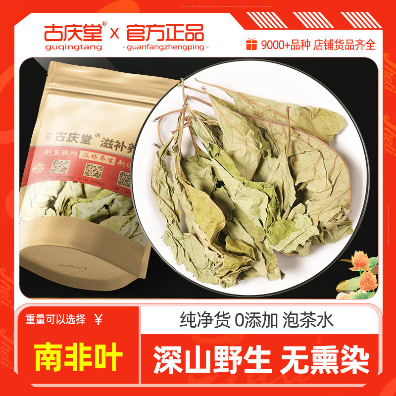 南非叶泡茶中药材500g克 正品南非叶子干非马来西亚非黑面将军叶