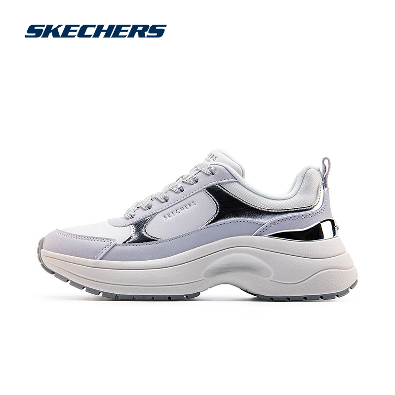 斯凯奇女鞋厚底增高休闲运动鞋