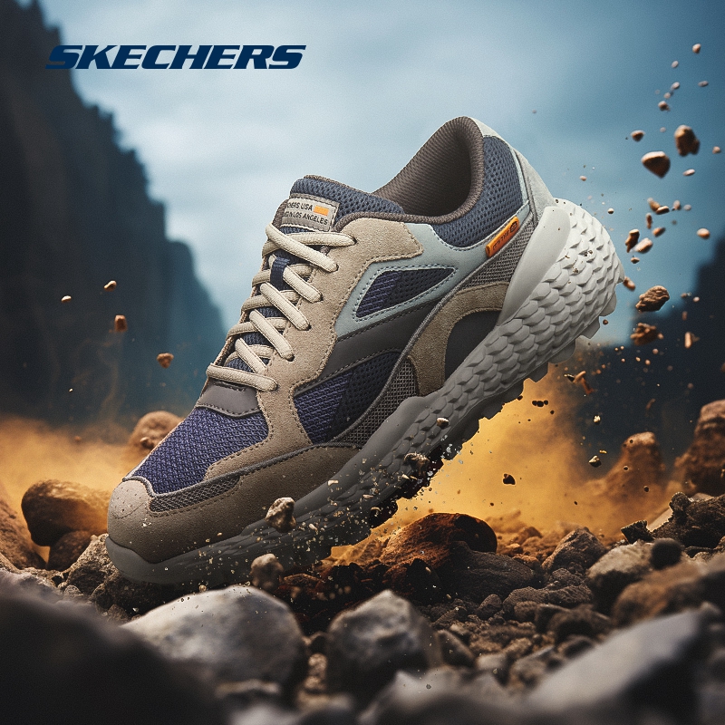斯凯奇官方正品户外老爹运动鞋男
