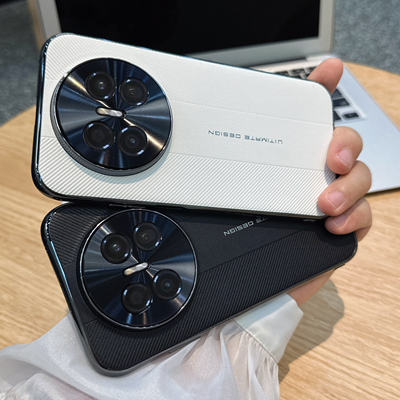 华为mate70air手机壳高级感皮纹