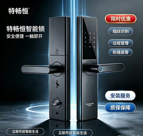 （摇控智能锁选配）特畅恒 密码锁A53  A53D 智能锁 家用 民宿