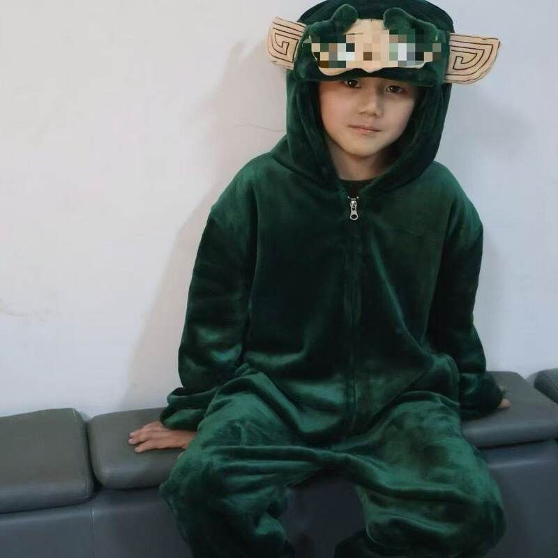 春秋季新款结界兽亲子cos服男女同款连体睡衣演出家居服可外穿