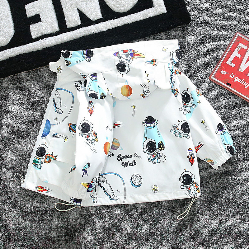 英国DHWA男童外套秋冬款帅气时髦儿童长袖衣服洋气上衣男宝宝秋装