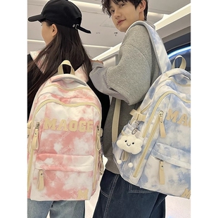 英国Nad Larte大容量书包女初中生2025新款小学生减负高中生背包