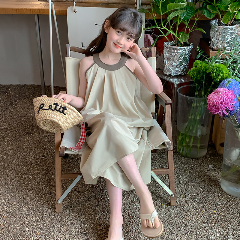 女童套装夏季2025新款洋气儿童夏装薄款衣服小女孩夏款网红两件套