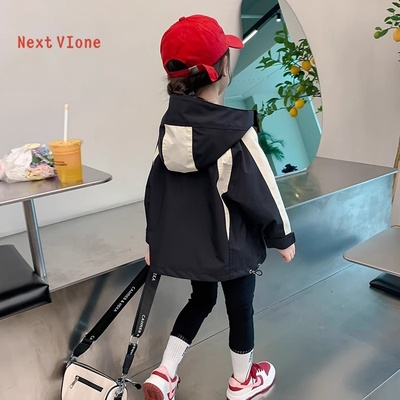 英国LMKL男女童女童冲锋衣秋冬季2025新款三合一防风外套儿童上衣